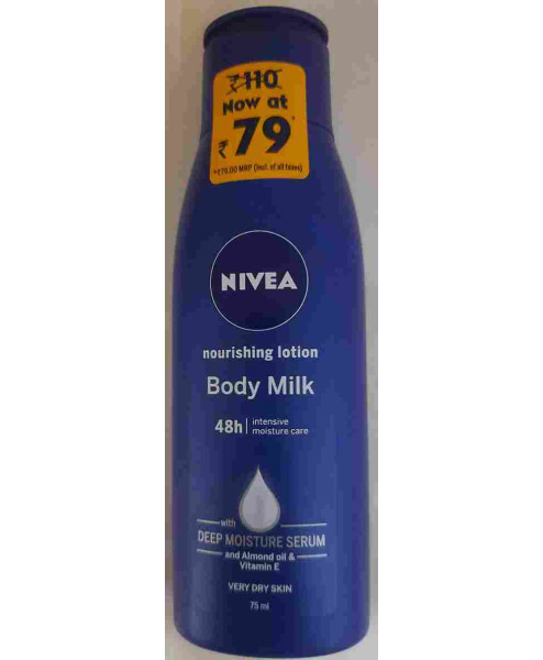NIVEA Nourishing Body Milk, 75ml 